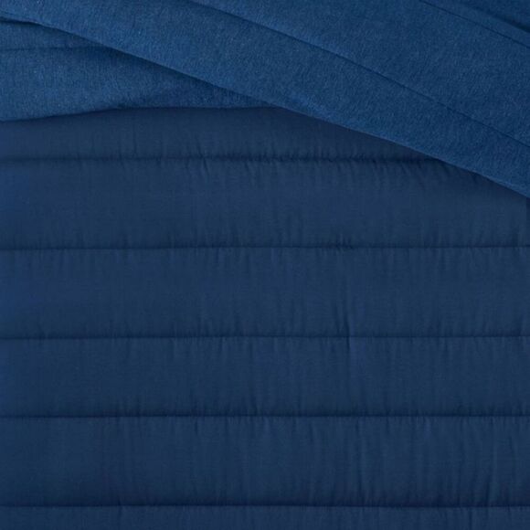 Open Box - Pillowfort - Full/Queen Channel Jersey Comforter Set Navy - Pil Navy - Picture 2 of 4
